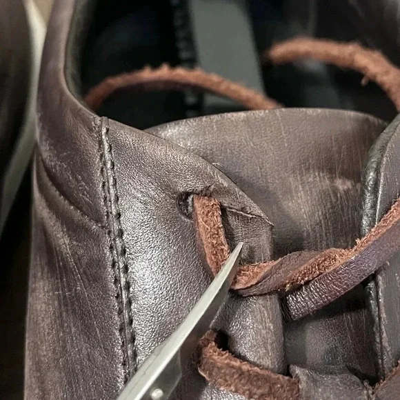 Freebird Newport Brown Leather Sneakers Mens size 12 - Picture 7 of 11